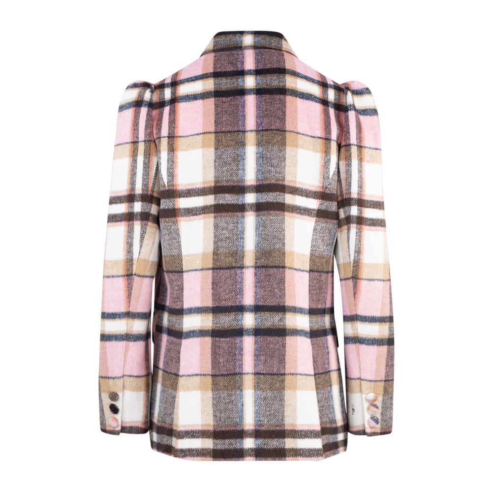 Urban Pioneers Female Rosi Blazer BLAZER PINK CHECK