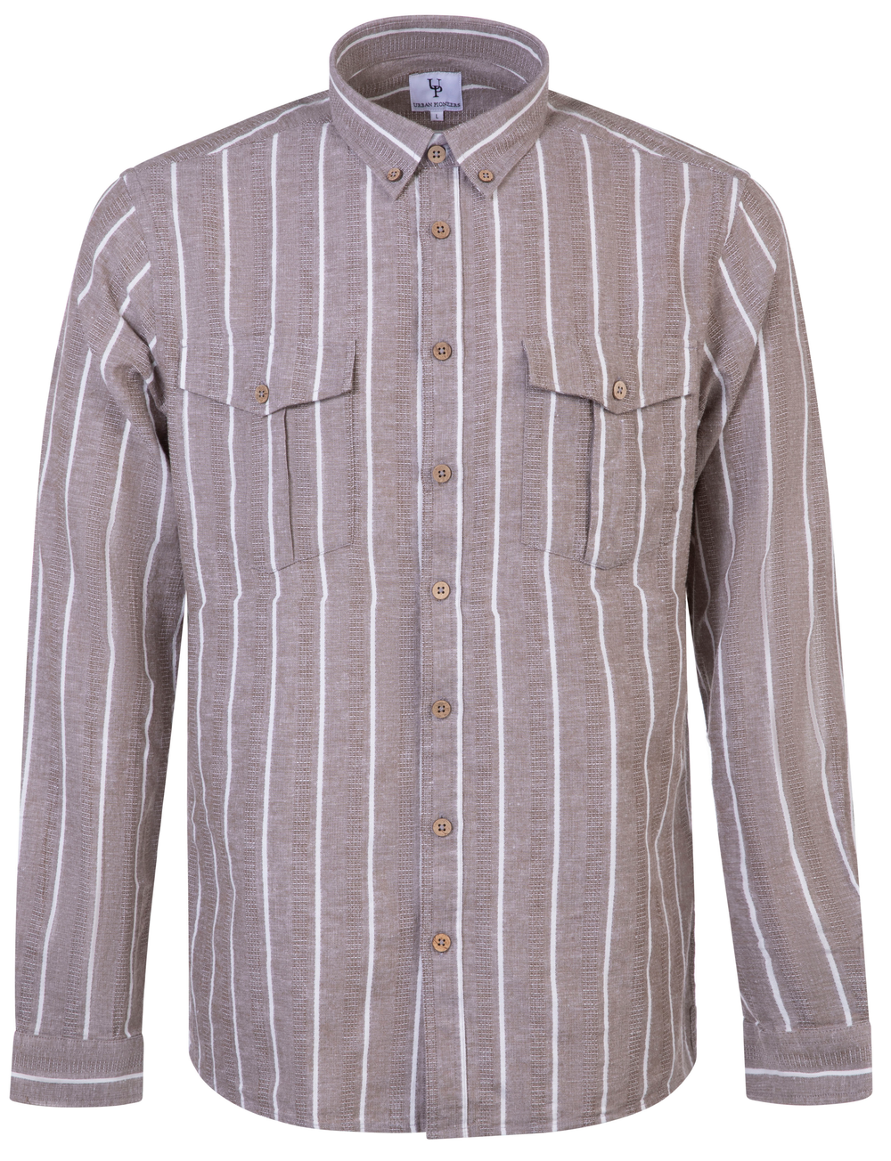 Urban Pioneers Male Russel Shirt SHIRT DUSKY OLIVE