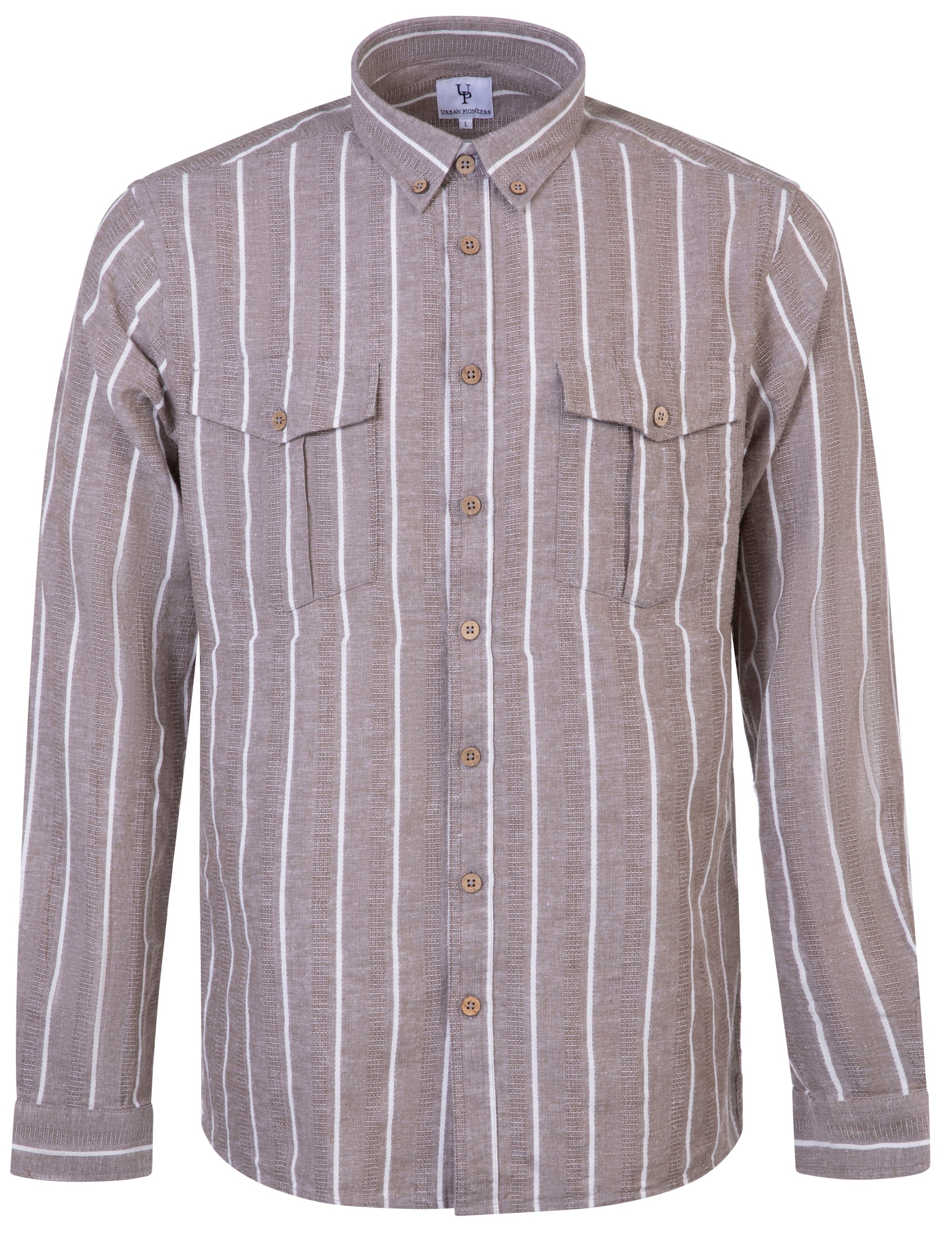 Urban Pioneers Male Russel Shirt SHIRT DUSKY OLIVE