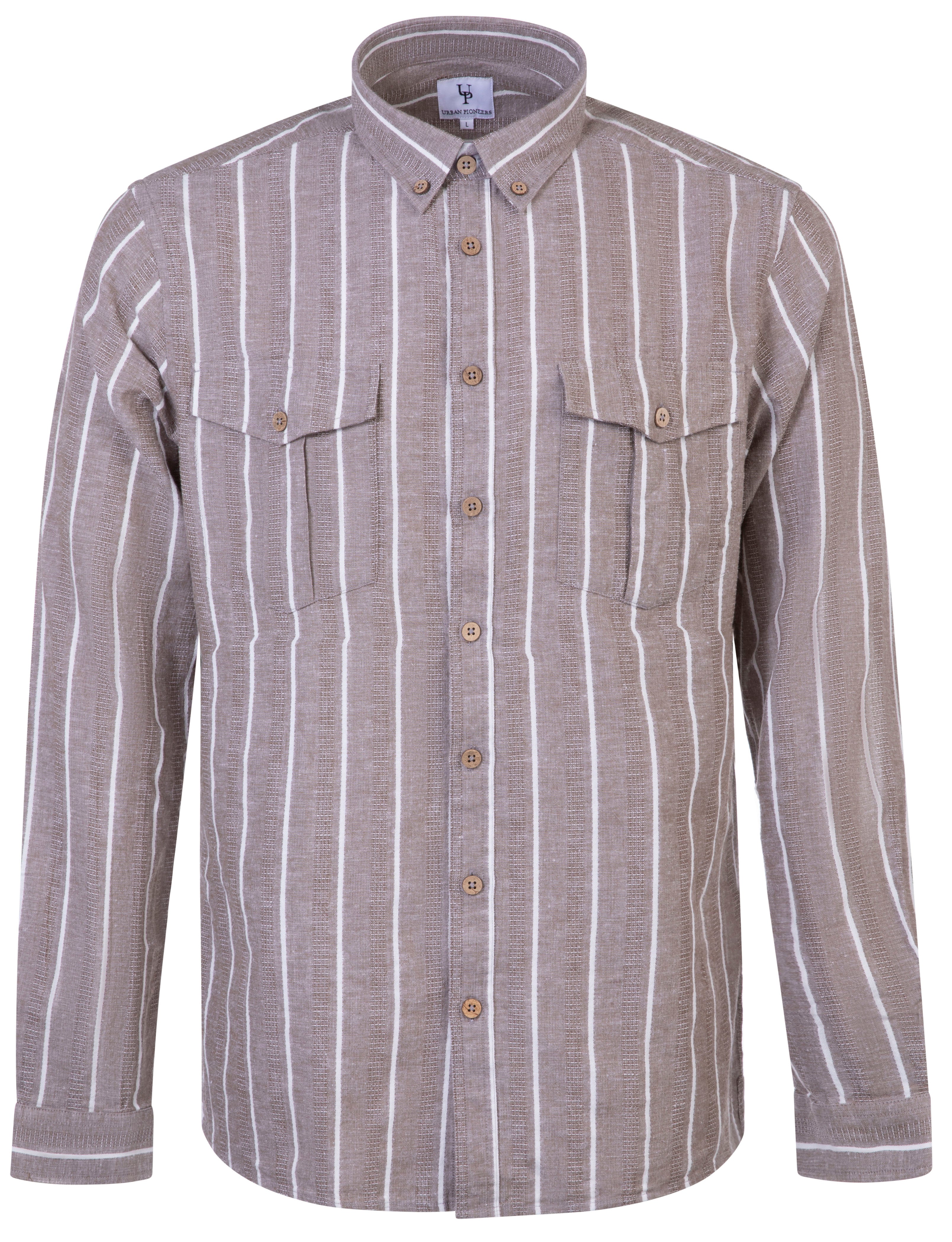 Urban Pioneers Male Russel Shirt SHIRT DUSKY OLIVE
