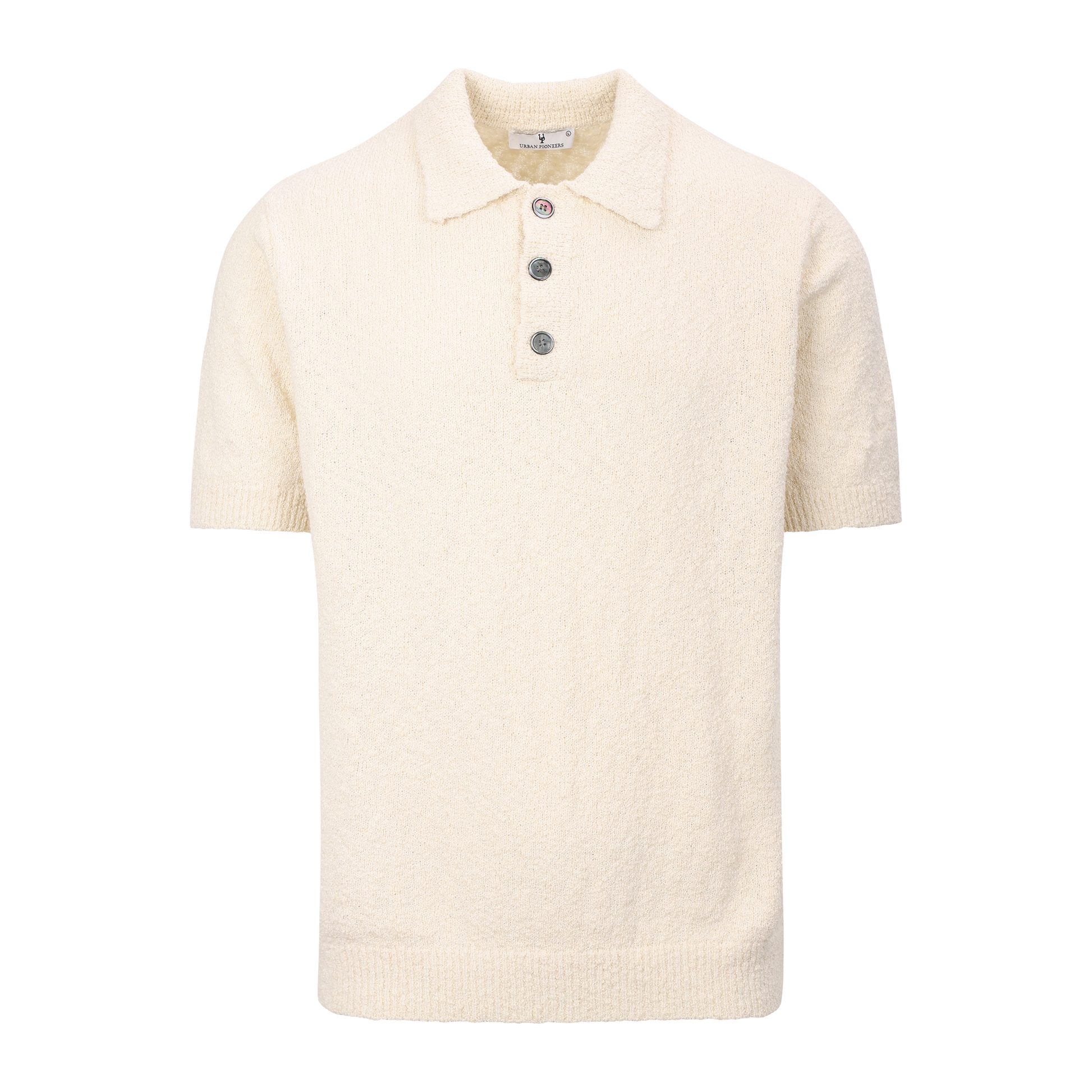 Urban Pioneers Male Sacha Pique PIQUE CREAM