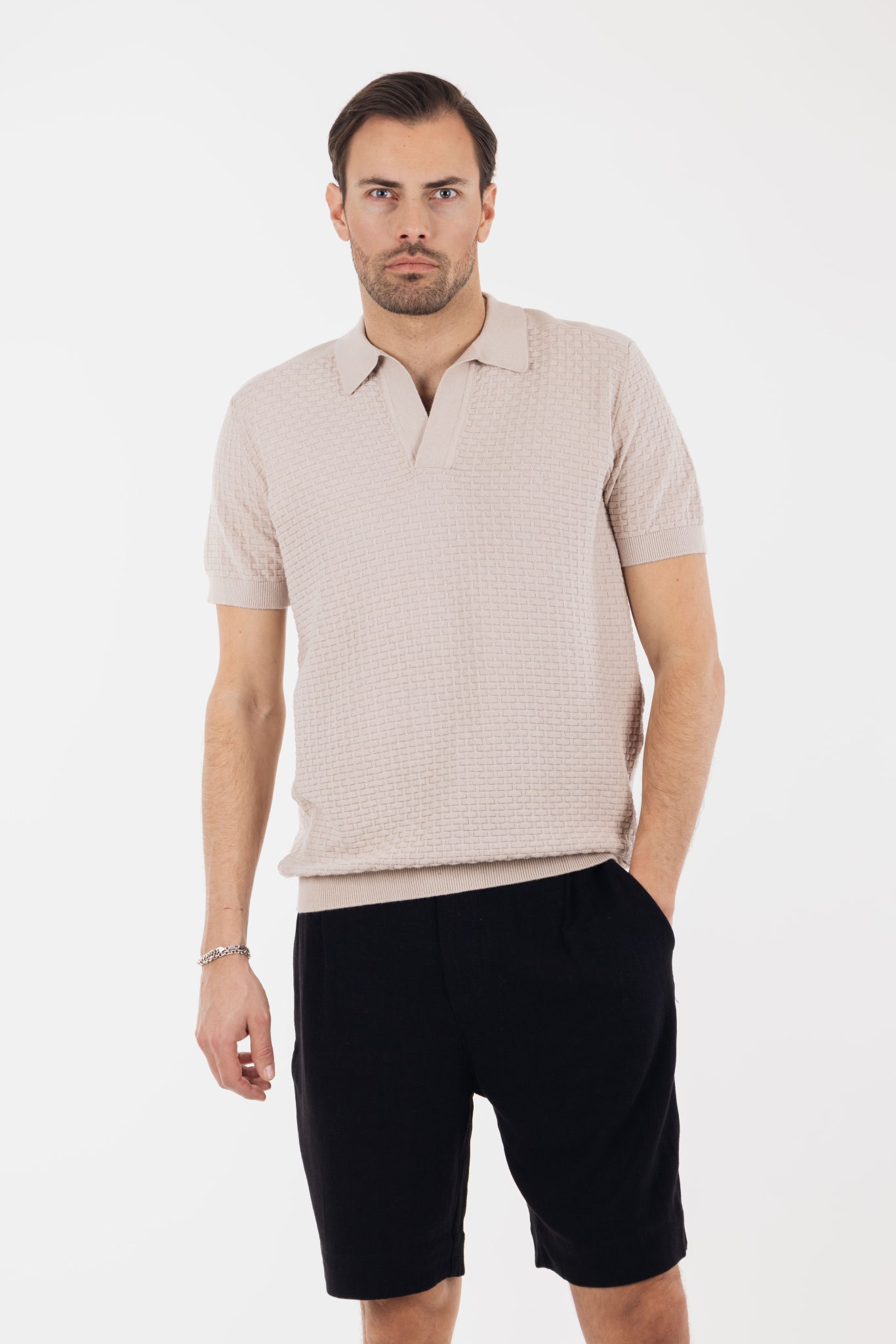 Urban Pioneers Male Sandro Pique PIQUE OFFWHITE