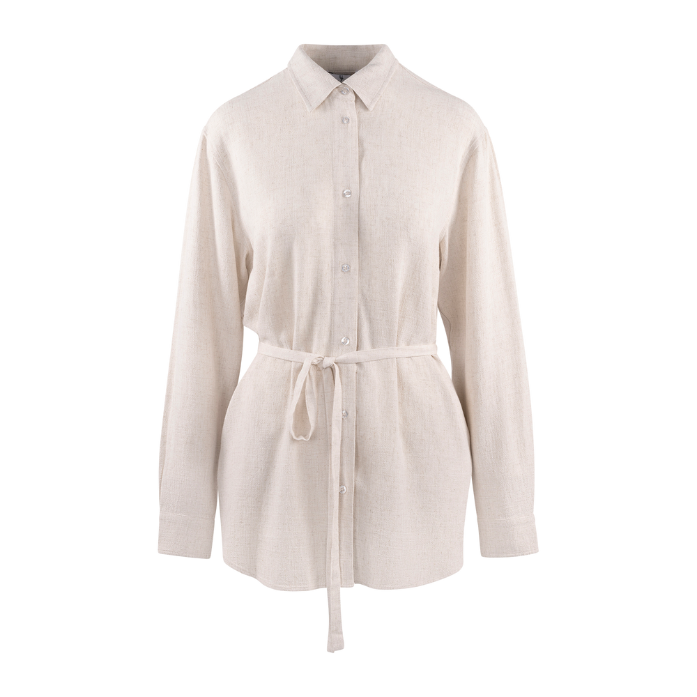 Urban Pioneers Female Silje Shirt SHIRT SAND MELANGE