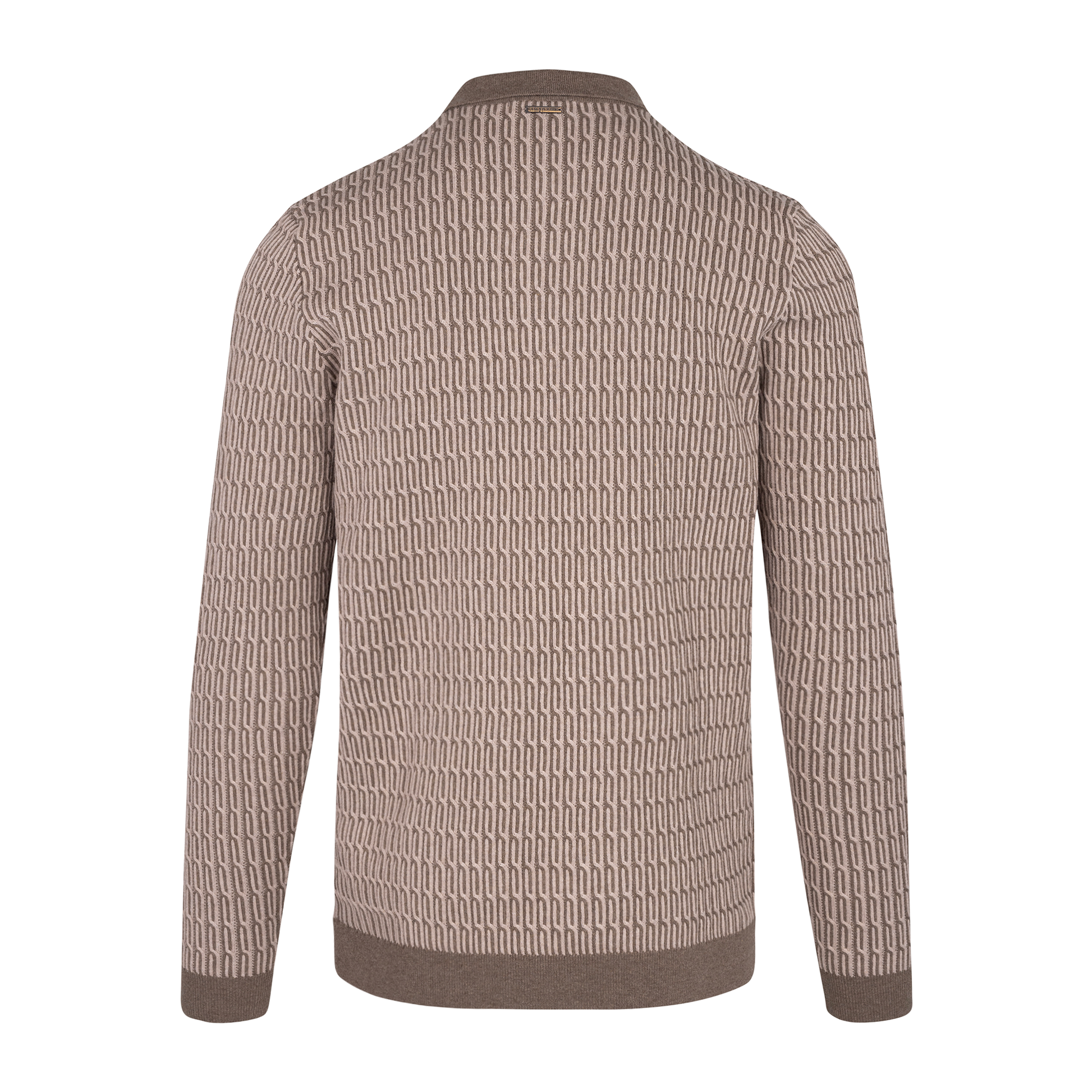 Urban Pioneers Male South Half-zip SWEATER BROWN