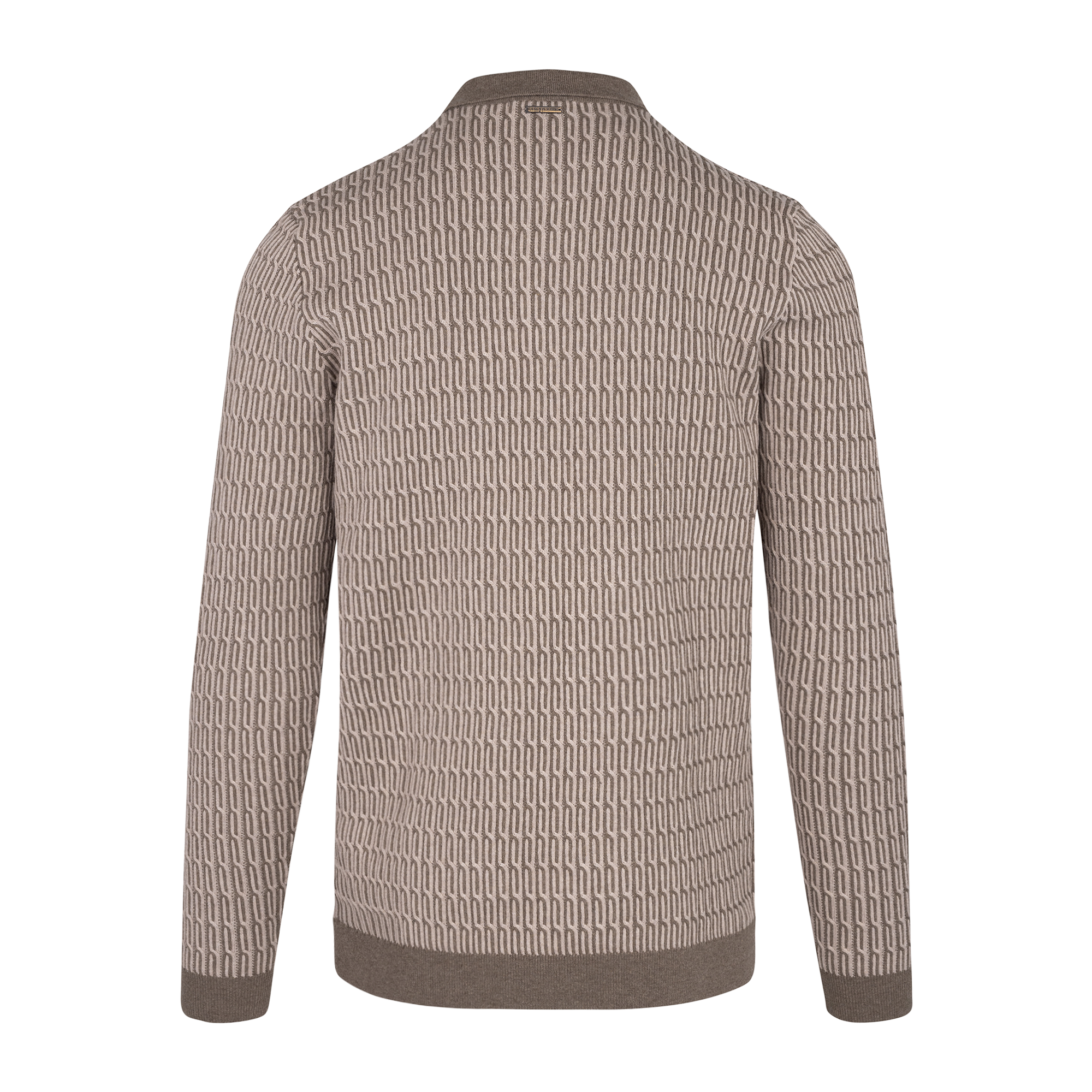 Urban Pioneers Male South Half-zip SWEATER BROWN