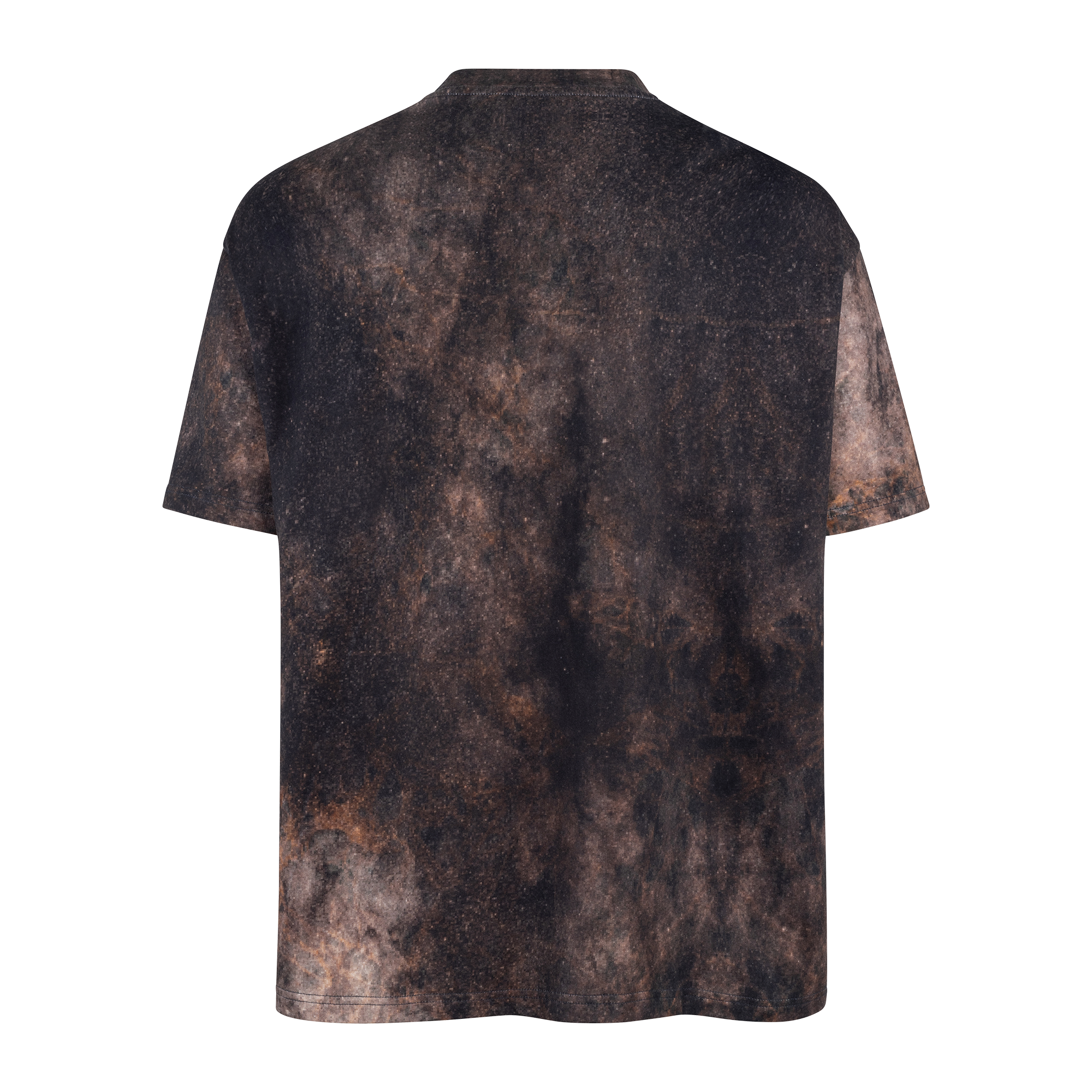 Urban Pioneers Male Stitch Tee T-SHIRT BROWN AOP