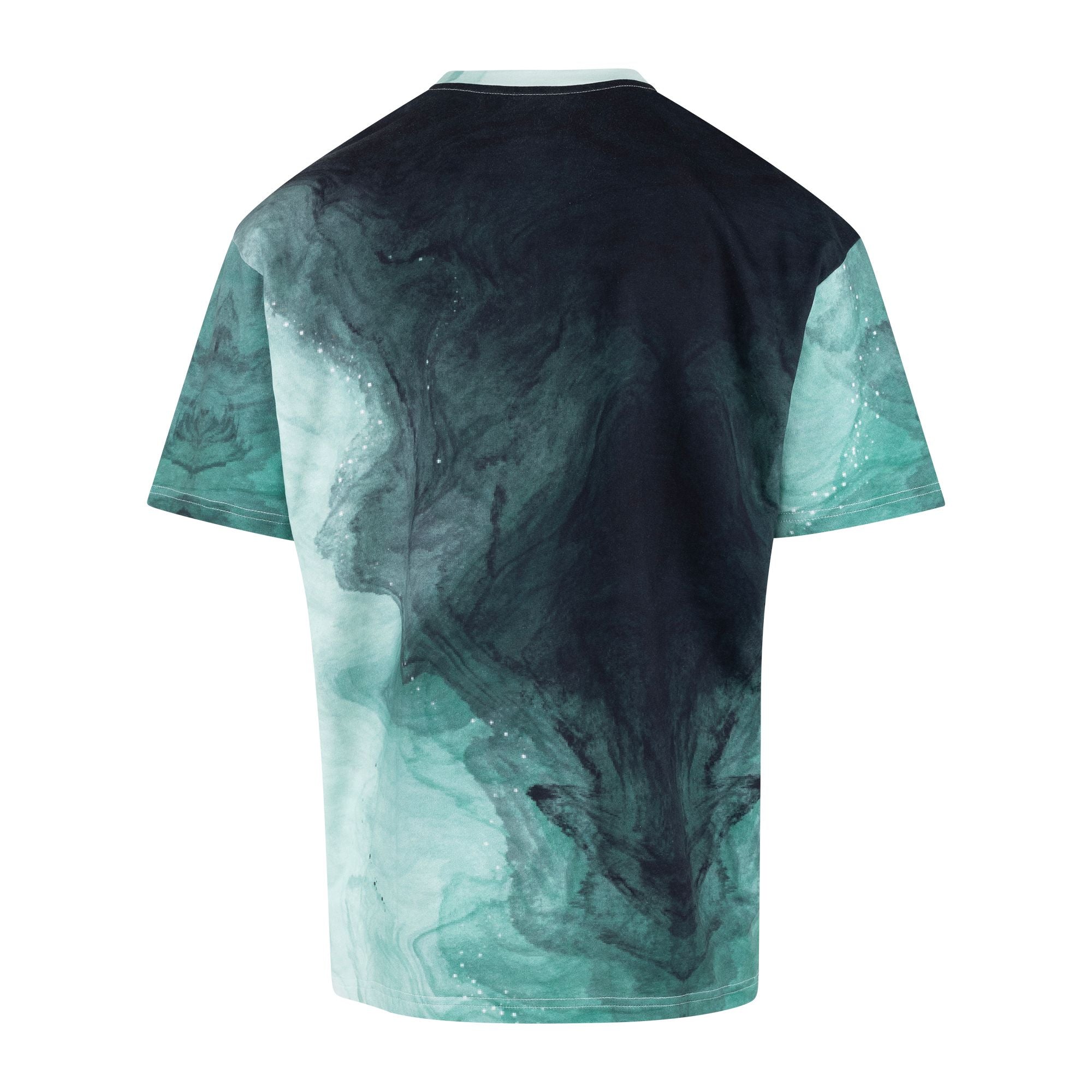 Urban Pioneers Male Stitch Tee T-SHIRT DEEP OCEAN AOP