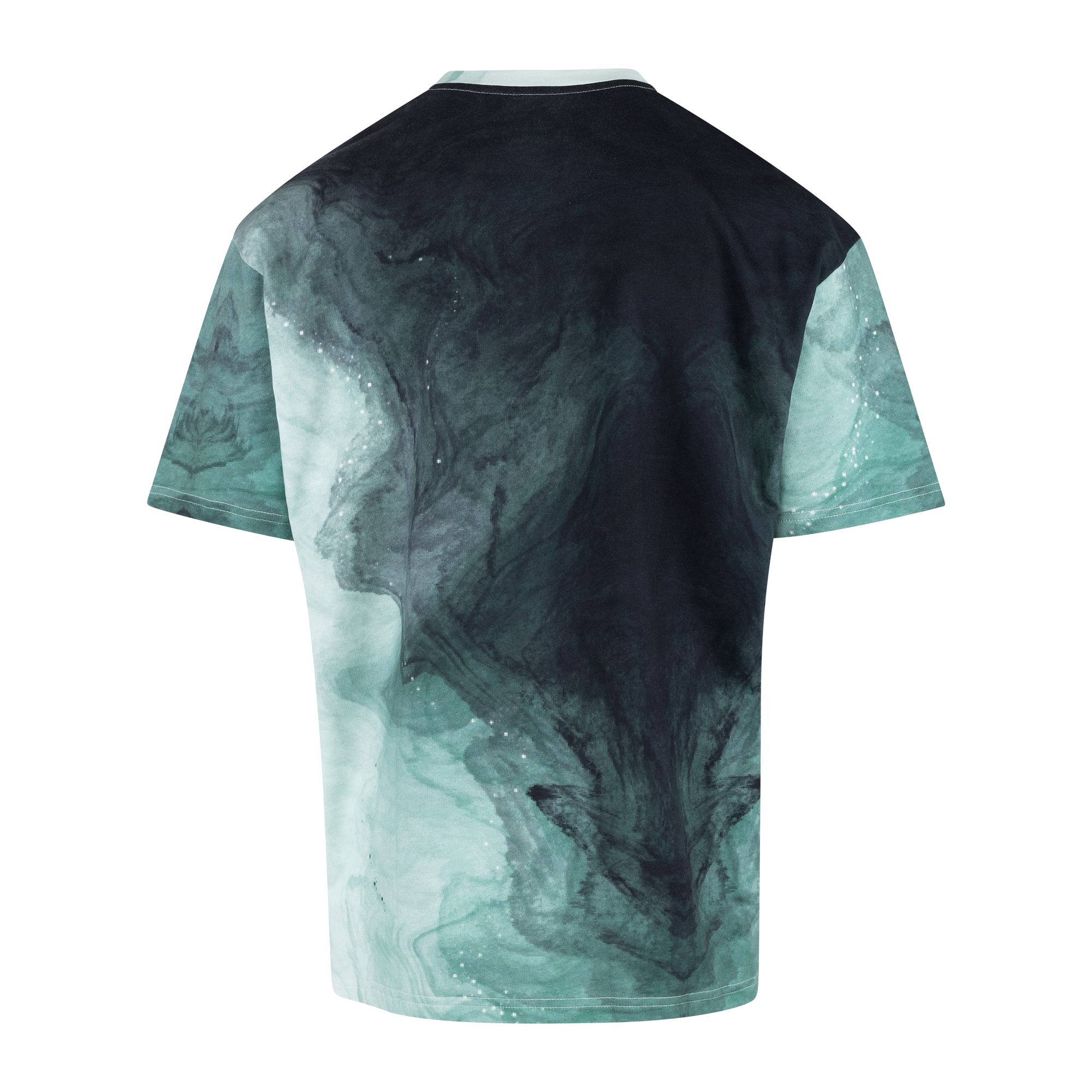 Urban Pioneers Male Stitch Tee T-SHIRT DEEP OCEAN AOP