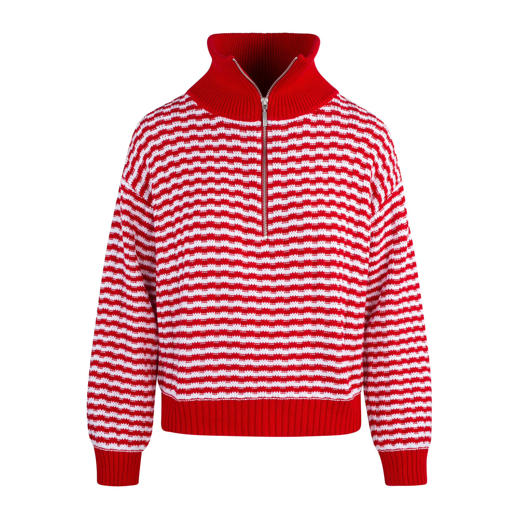 Urban Pioneers Female Tale Half-zip SWEATER RED
