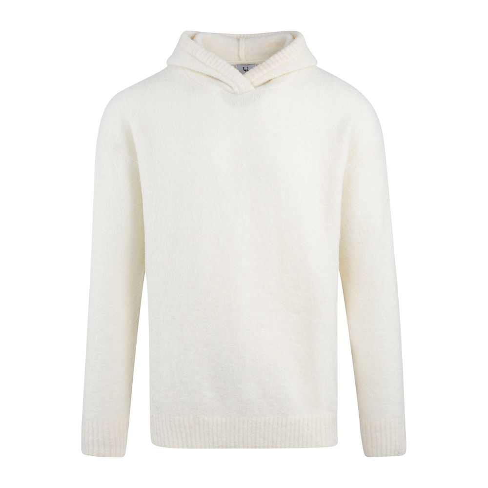 Urban Pioneers Male Teddy Hoodie SWEATER CREAM
