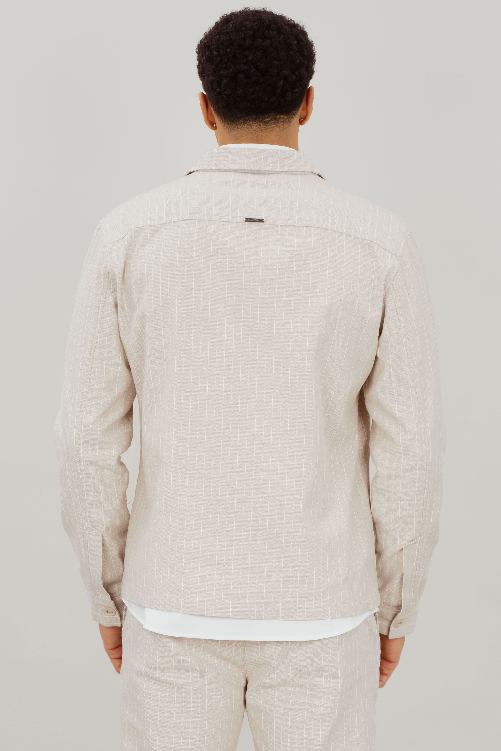Urban Pioneers Male Theodor Overshirt SHIRT SAND