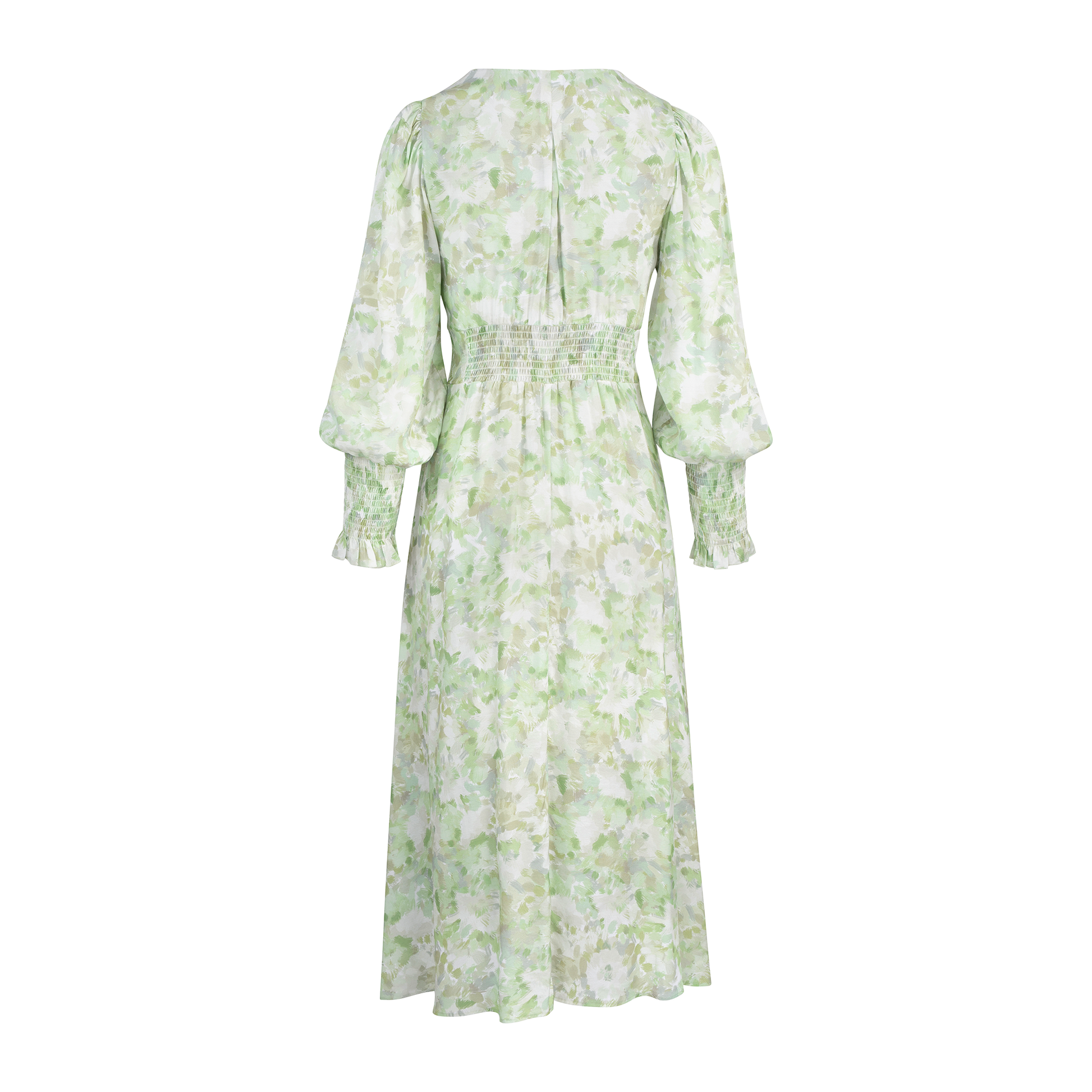 Urban Pioneers Female Ulrikke Dress DRESS GREEN AOP