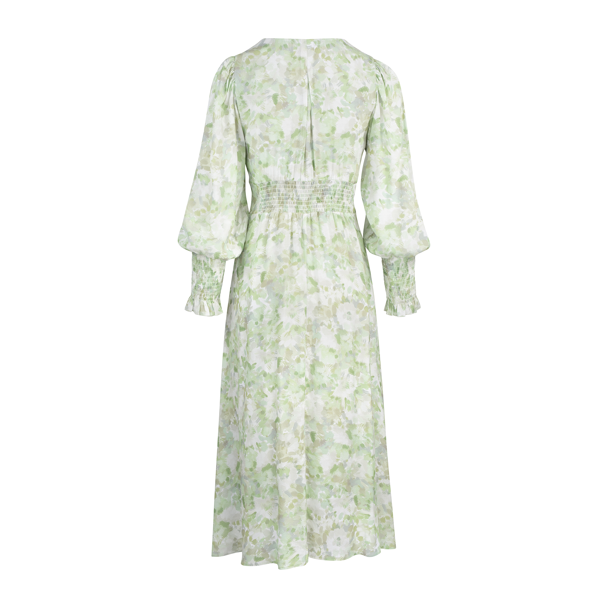 Urban Pioneers Female Ulrikke Dress DRESS GREEN AOP
