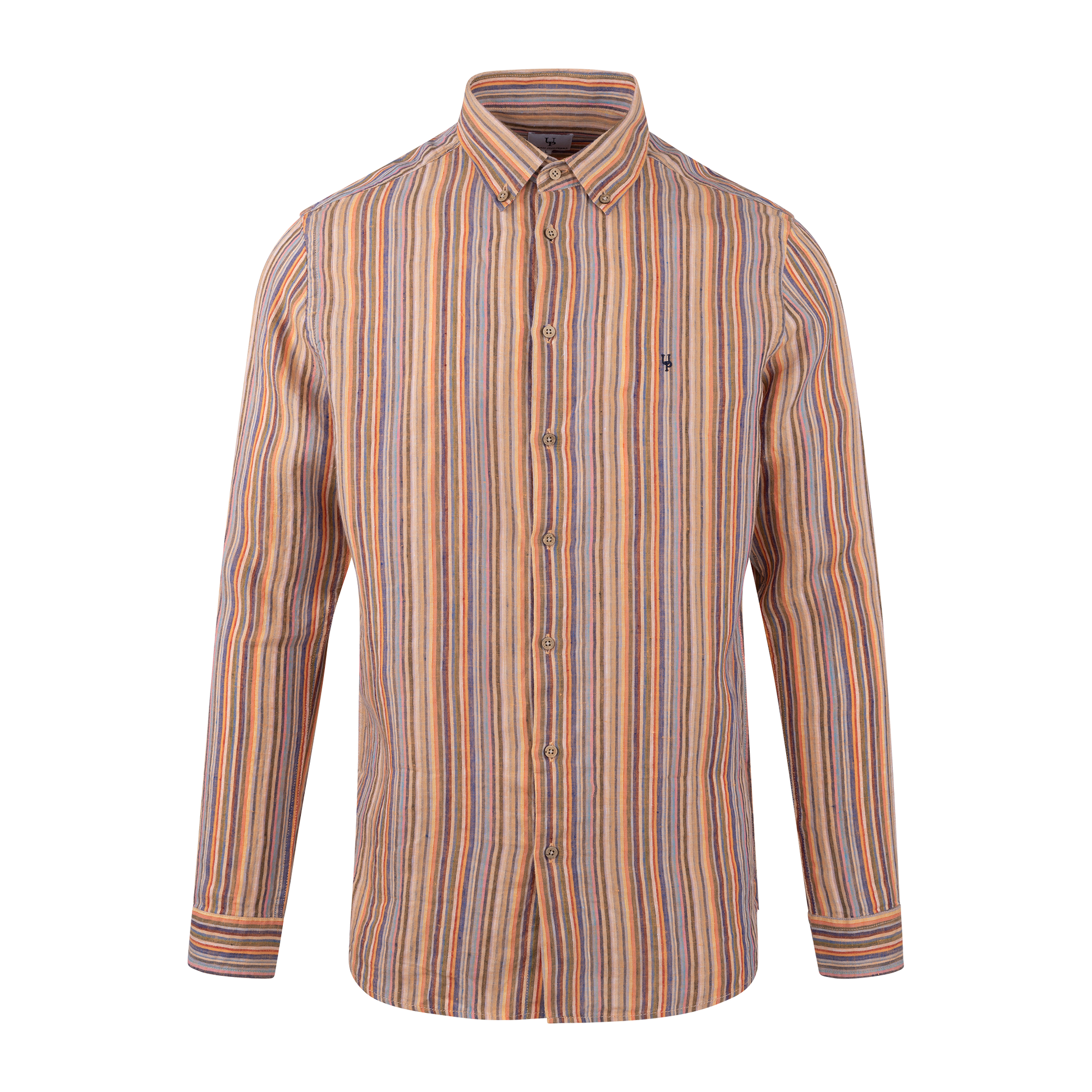 Urban Pioneers Male Wilbert Shirt SHIRT MULTI ORANGE