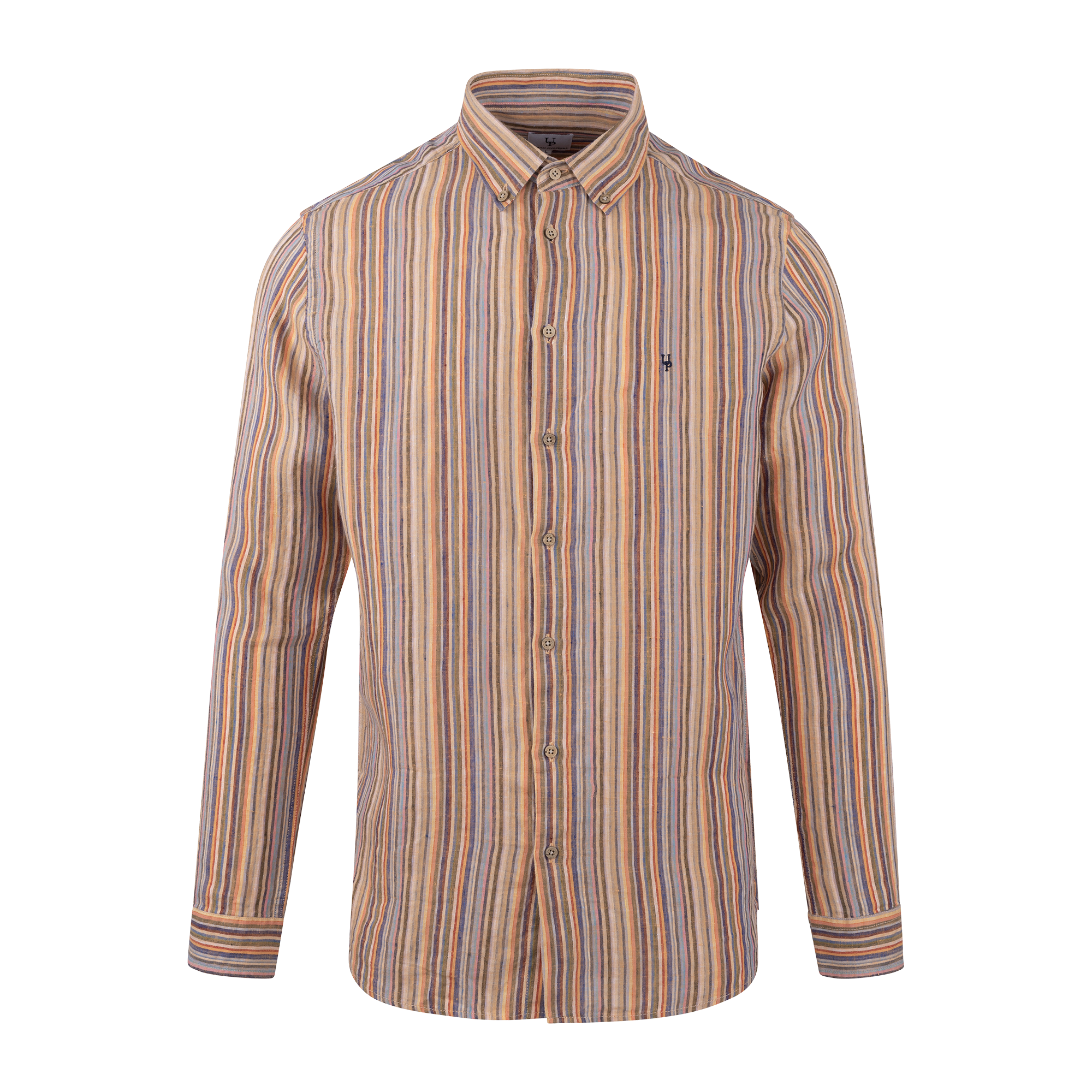 Urban Pioneers Male Wilbert Shirt SHIRT MULTI ORANGE