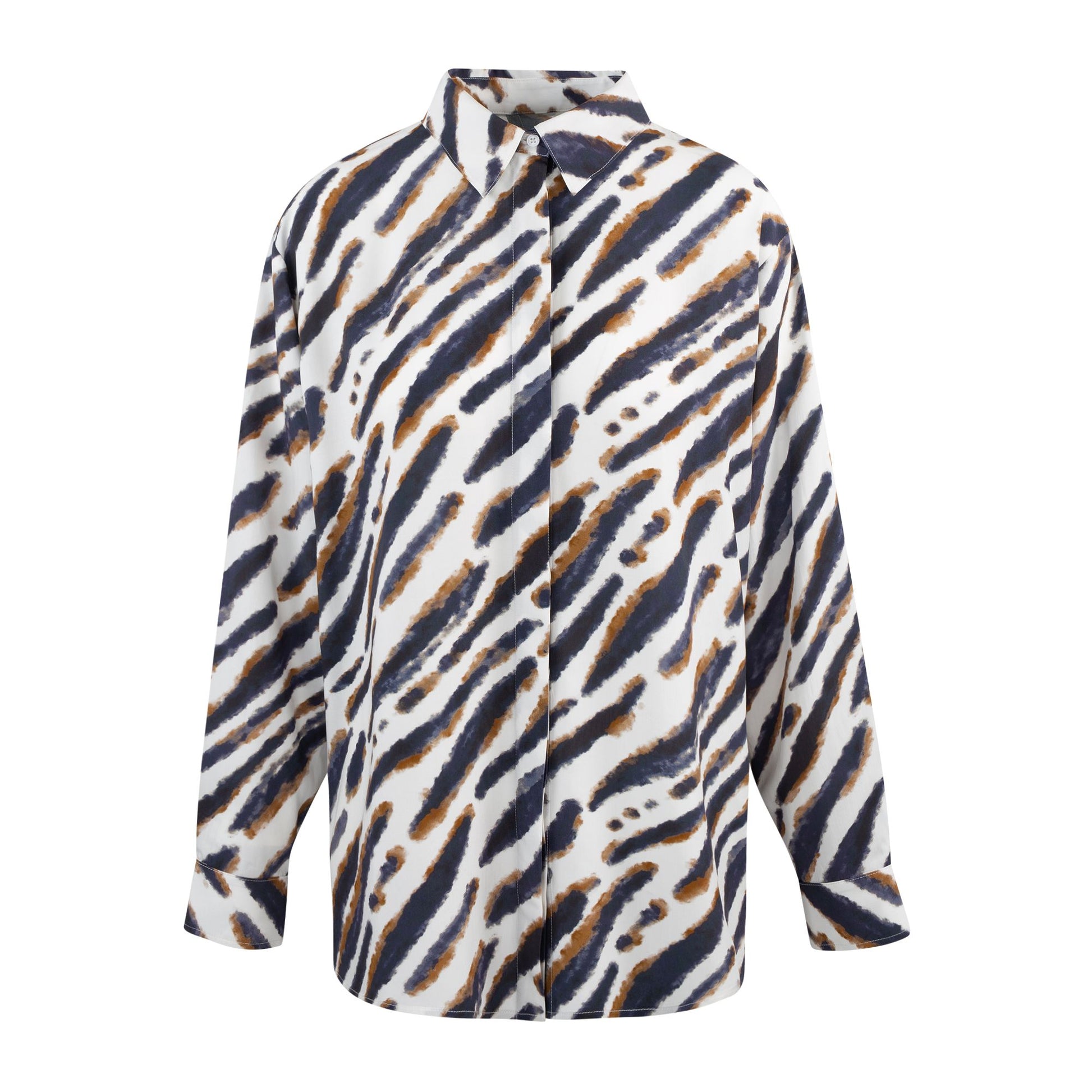 Urban Pioneers Female Wilma Shirt SHIRT AOP INK BLEED