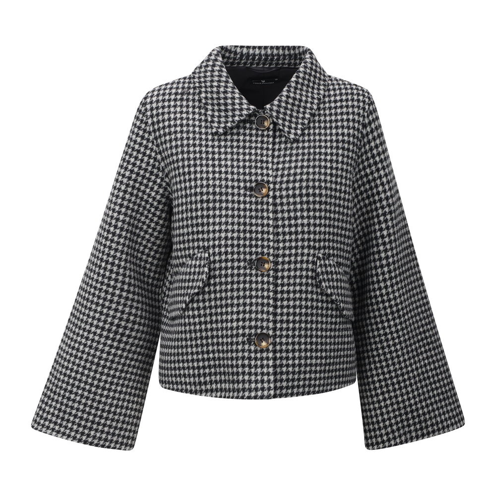 Urban Pioneers Female Yackie Jacket JACKET GRAY HOUNDSTOOTH