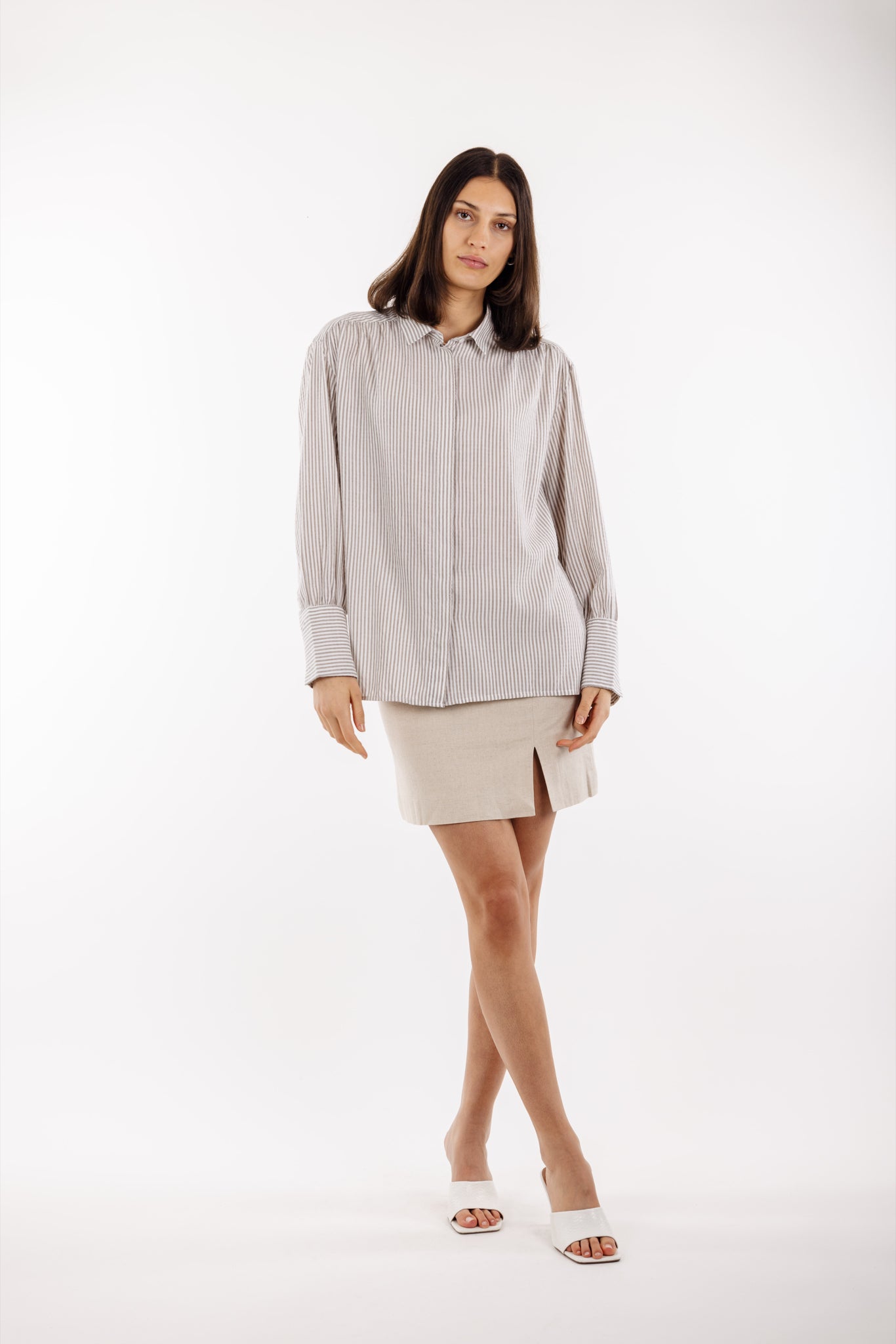 Urban Pioneers Female Zaliki Skirt SKIRT SAND MELANGE